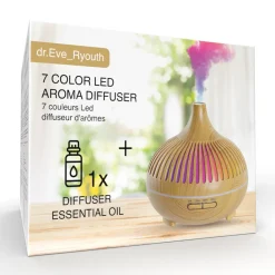 7 Kleuren Led-Geurverspreider - Uk-Stekker / Eu-Stekker Discount