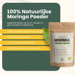 Cupplement 30% korting | Combideal Moringa Poeder Biologisch