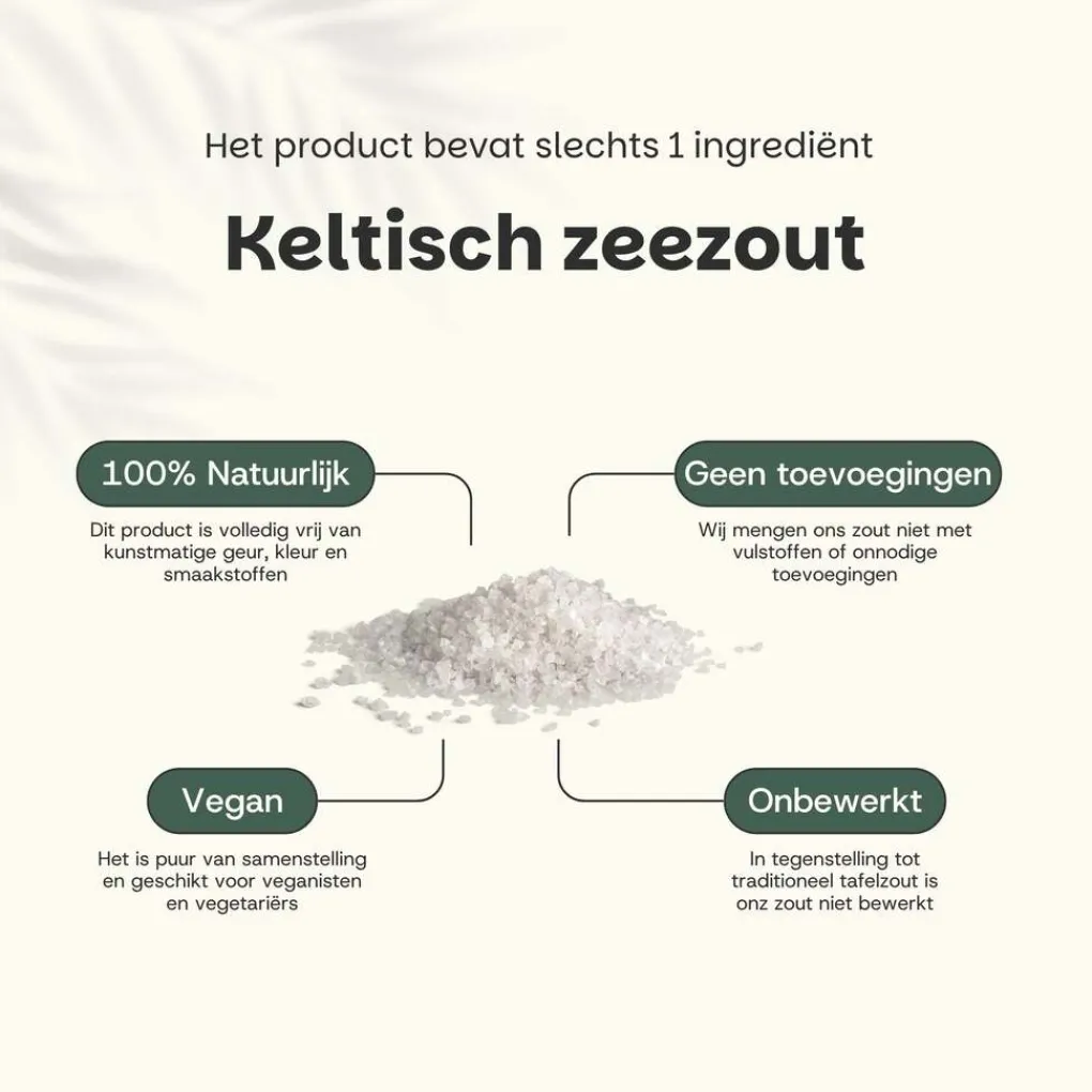 Cupplement 30% korting | Combideal Keltisch Zeezout Discount