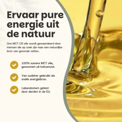 Cupplement 10% korting | Combideal MCT C8 Olie Biologisch Best