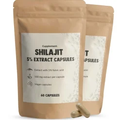 Cupplement 10% korting | Combideal Shilajit Extract (5%) Capsules 500 mg Hot
