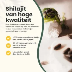 Cupplement 10% korting | Combideal Shilajit Extract (5%) Capsules 500 mg Hot