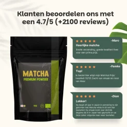 Cupplement 10% korting | Combideal Matcha Thee Poeder Premium Biologisch Clearance