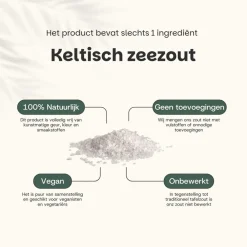 Cupplement 20% korting | Keltisch Zeezout Outlet