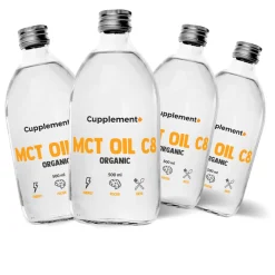 Cupplement 25% korting | Multipack MCT C8 Olie Biologisch