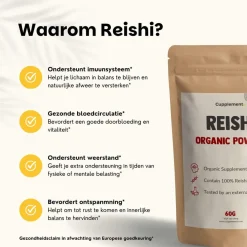 Cupplement 20% korting | Reishi Poeder Biologisch Discount