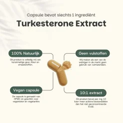 Cupplement 20% korting | Turkesterone Capsules 500 mg Best