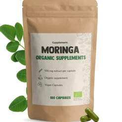 Cupplement 20% korting | Voordeelverpakking Moringa Capsules 500 mg Biologisch Discount