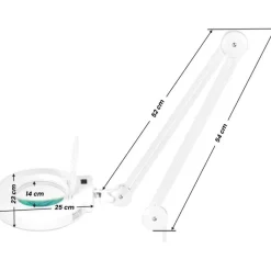 Activeshop cosmetische vergrotings loeplamp met statief en LED verlichting Online