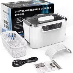 Activeshop professionele ultrasoon reiniger reinigingsapparaat voor brillen sieraden horloge en make-up kwasten Best