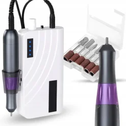 Activeshop Viva 201 draadloze oplaadbare nagelvijl voor manicure en pedicure met twist lock systeem en touch bedieningspaneel Discount