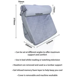 Aidapt Luxe Opvouwbaar Verstelbaar Bedkussen Best