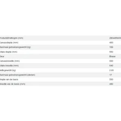 Aidapt vg820 Rugsteun 5standen Online