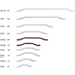Aidapt vy397a stalen handgreep Outlet