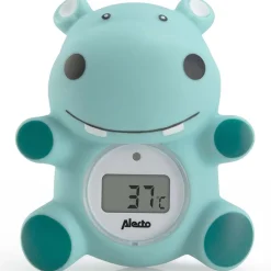 Alecto BC-11 HIPPO - Badthermometer en kamerthermometer, nijlpaard Hot