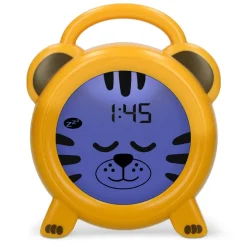 Alecto BC100TIGER - Slaaptrainer, nachtlampje en wekker, tijger