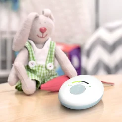 Alecto DBX110 - Babyfoon Full Eco DECT, wit/blauw Clearance