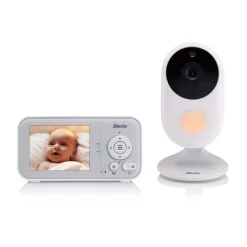 Alecto DVM2028 Babyfoon met camera met Nachtzicht, temperatuurweergave en tot 19 uur stand-bytijd Online