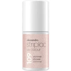 Alessandro Striplac UV Colour 109 Shimmer Shower Nagellak Hot