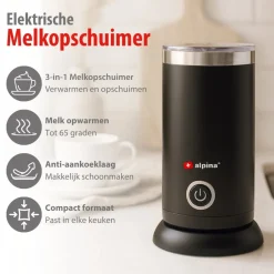 Alpina Elektrische melkopschuimer MEAEL3730/001 New