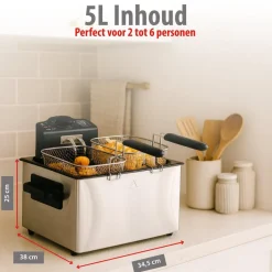 Alpina Frituurpan MEAFR3780/004 Hot