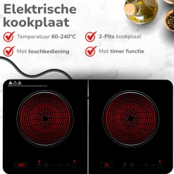 Alpina Vrijstaande elektrische kookplaat MEAVR4610/005 Sale