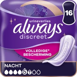 Always Discreet Nacht Incontinentieverband New