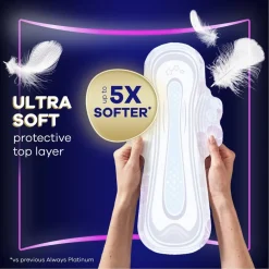 Always Platinum Secure Night Maandverband Sale