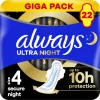 Always Ultra Secure Night Maandverband Hot