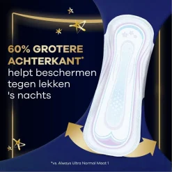 Always Ultra Secure Night Maandverband Clearance