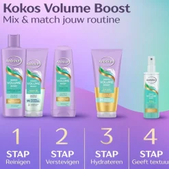 Andrelon Andrélon Kokos Volume Boost Volumegevende Shampoo Hot