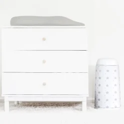 Angelcare Dress Up Grey Stars Hoes voor Luieremmer Best