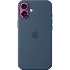 Apple Silicone Backcover MagSafe voor iPhone 16 Plus New