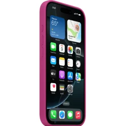 Apple Silicone Backcover MagSafe voor iPhone 16 Pro New