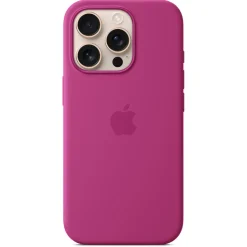 Apple Silicone Backcover MagSafe voor iPhone 16 Pro New