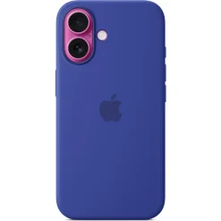 Apple Silicone Backcover MagSafe voor iPhone 16 Hot