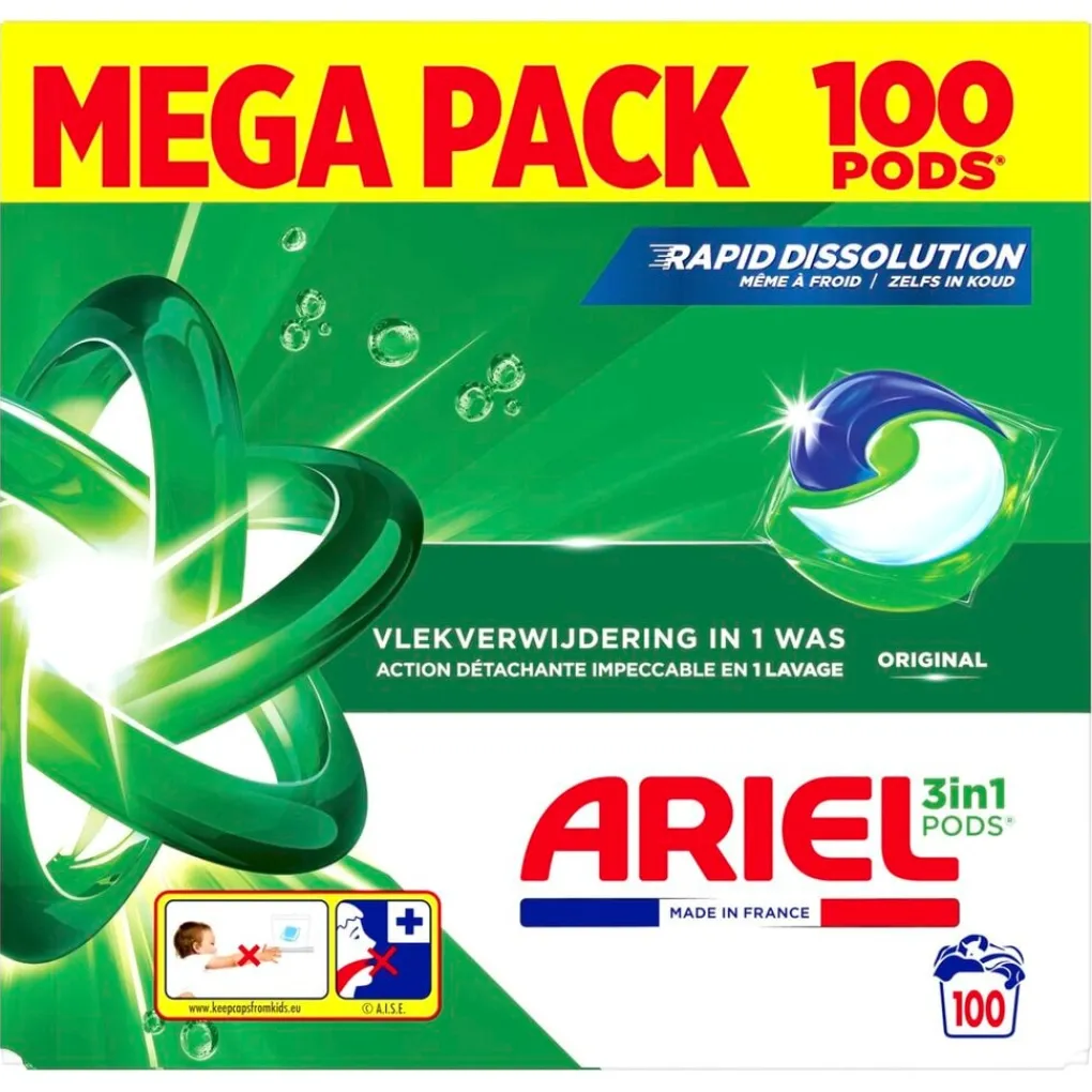 Ariel Original 3-in-1 Wasmiddelpods Outlet