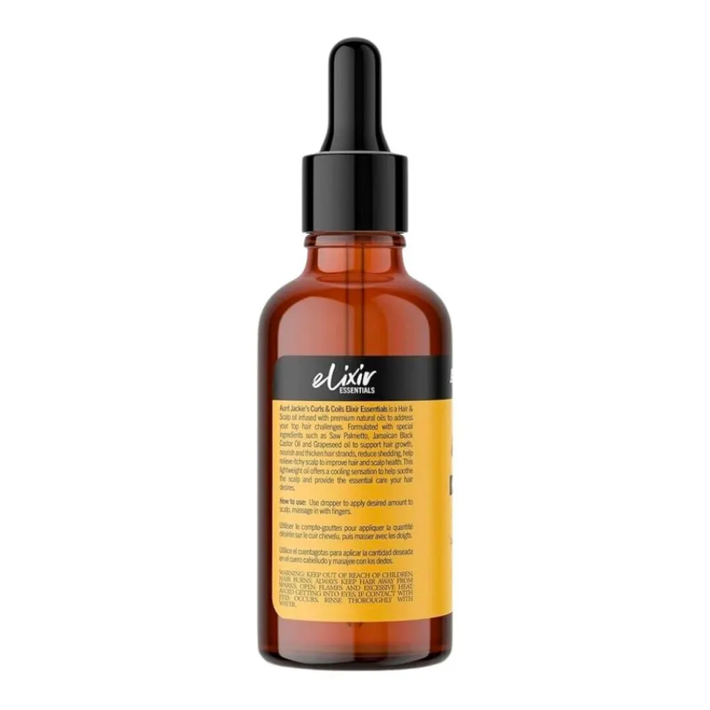 Aunt Jackie's Curls & Coils Elixir Essentials Hair and Scalp Oil New