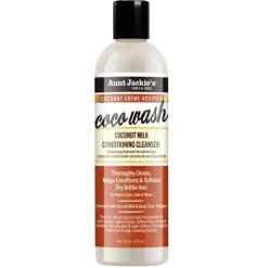 Aunt Jackie's Curls & Coils Coconut Crème Recipes Coco Wash Coconut Milk Conditioning Cleanser Outlet