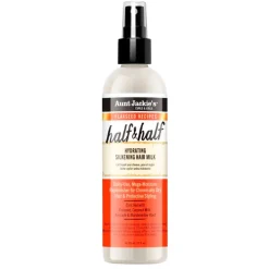 Aunt Jackie's Curls & Coils Flaxseed Recipes Half & Half Hydrating Silkening Hair Milk New