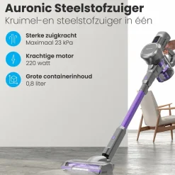 Auronic Draadloze Steelstofzuiger Discount