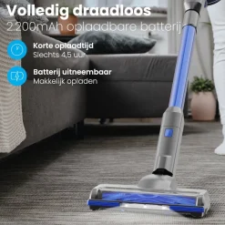 Auronic Draadloze Steelstofzuiger New