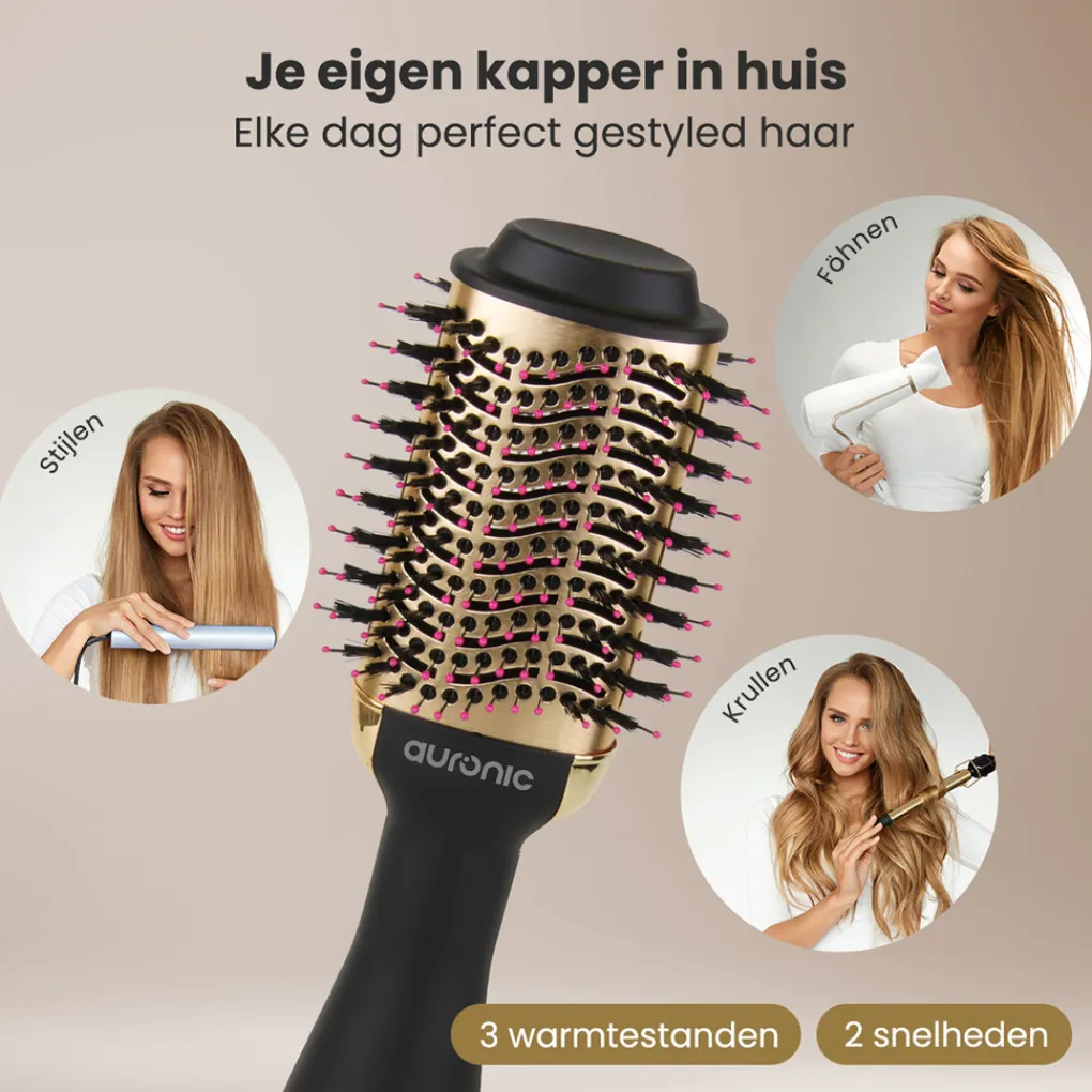 Auronic 3-in-1 Föhnborstel Sale