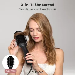 Auronic 3-in-1 Föhnborstel Outlet