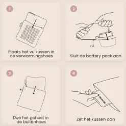 Auronic Knitted Warmtekussen 45x45cm Discount