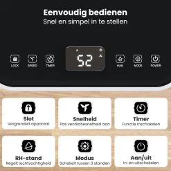 Auronic Luchtontvochtiger 10L per dag Outlet