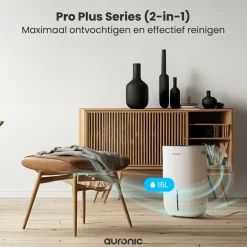Auronic Luchtontvochtiger en Luchtreiniger 16L per dag Sale