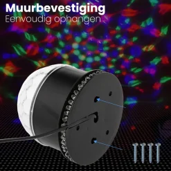 Auronic Roterende Discolamp