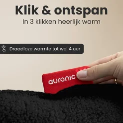 Auronic Sherpa Fleece Warmtekussen 45x45cm