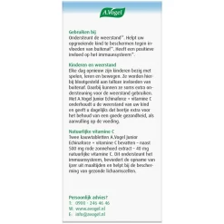 A.Vogel Echinaforce Junior + Vitamine C Kauwtabletten New